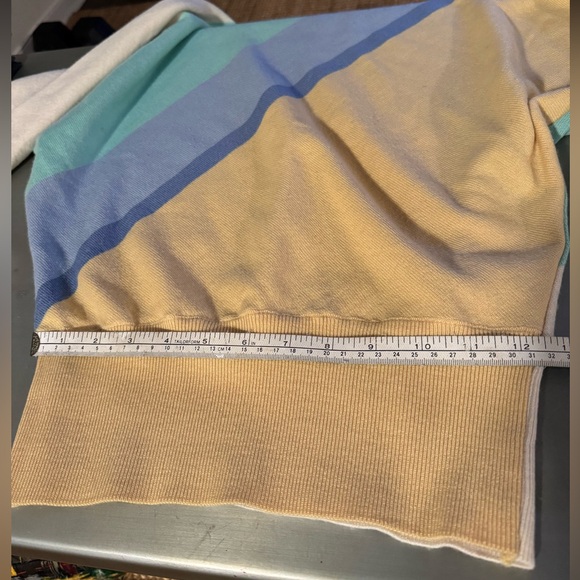 Vintage Wool / Mohair Mondi Pastel Striped Women's Sweater - Picture 12 of 12